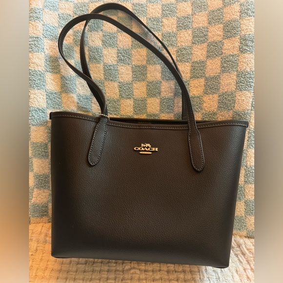 Coach Outlet Small City Tote Bag - Picture 1 of 3